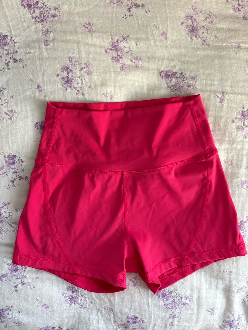 Born Primitive Watermelon High-Waist Women’s Athletic Shorts
